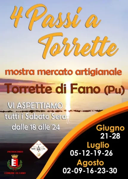 Locandina Mostra Mercato 4 Passi a Torrette