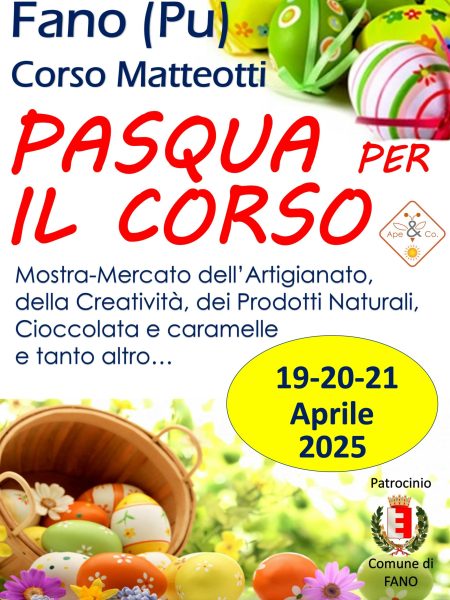 Locandina PASQUA per IL CORSO 2025