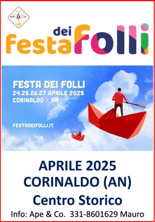 Locandina Verticale Festa dei Folli 2025