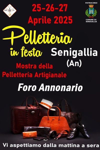 MANIFESTO A4 PELLETTERIA in FESTA SENIGALLIA 2025