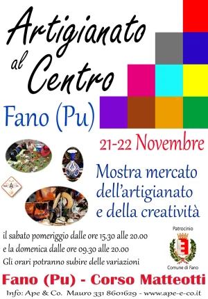 W Locandina ARTIGIANATO al CENTRO 2026 A4